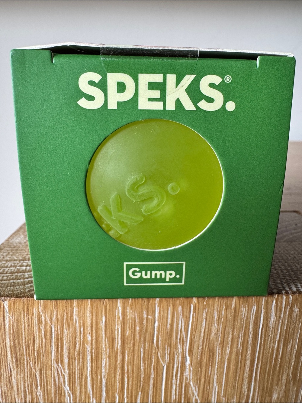 NWT SPEKS Gump ALGAE Memory Gel Stress Ball Original Size Sealed & Ready to Ship